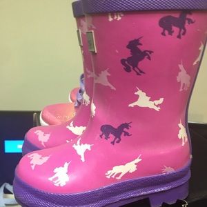 Hatley 8T Unicorn Rubber Boots